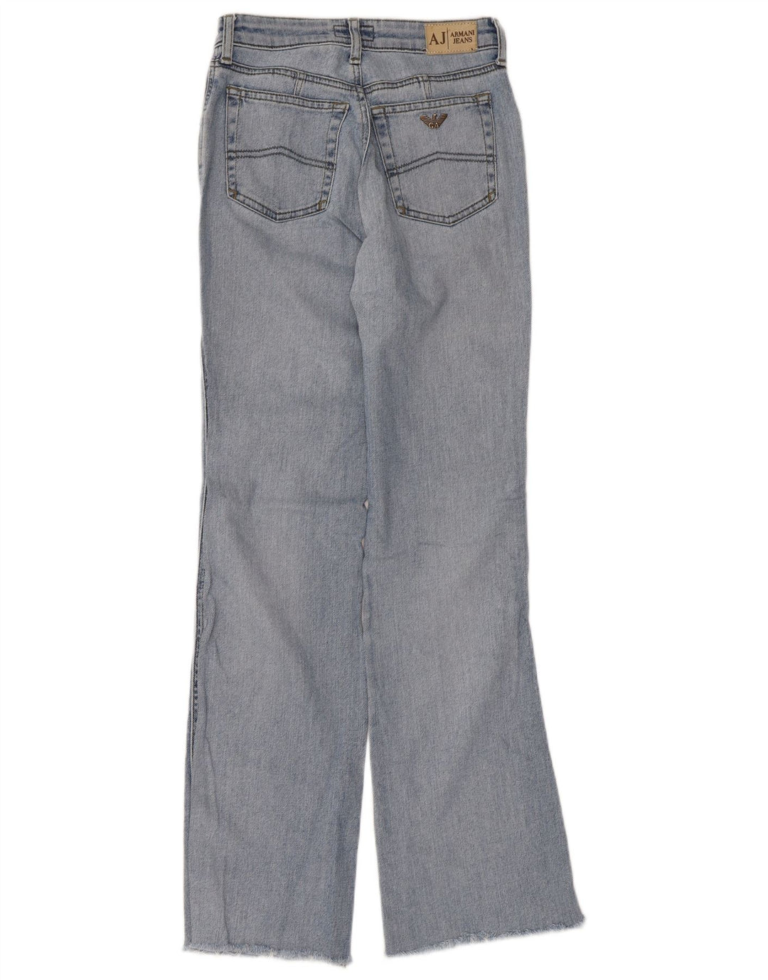 Armani Womens Straight Jeans W26 L31 Blue