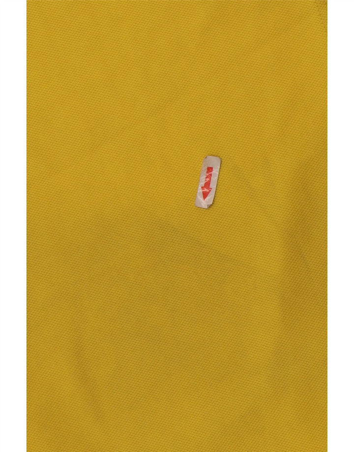 Puma Mens Graphic T-Shirt Top 2XL Yellow Colourblock