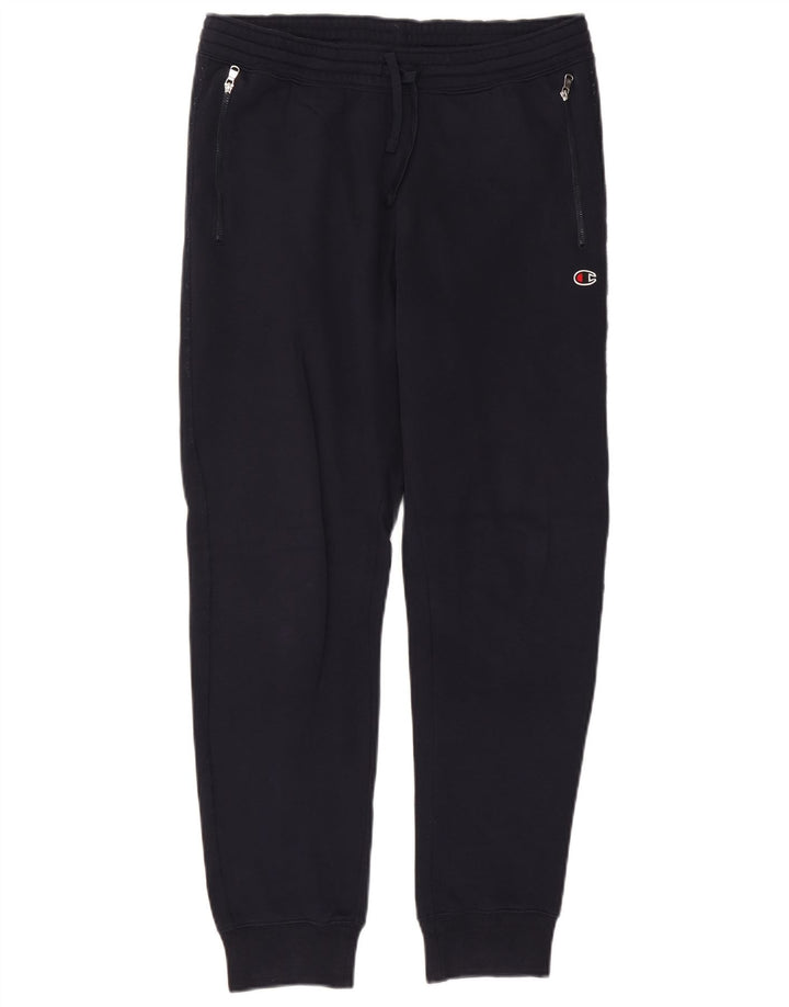 CHAMPION Mens Tracksuit Trousers Joggers Medium Navy Blue