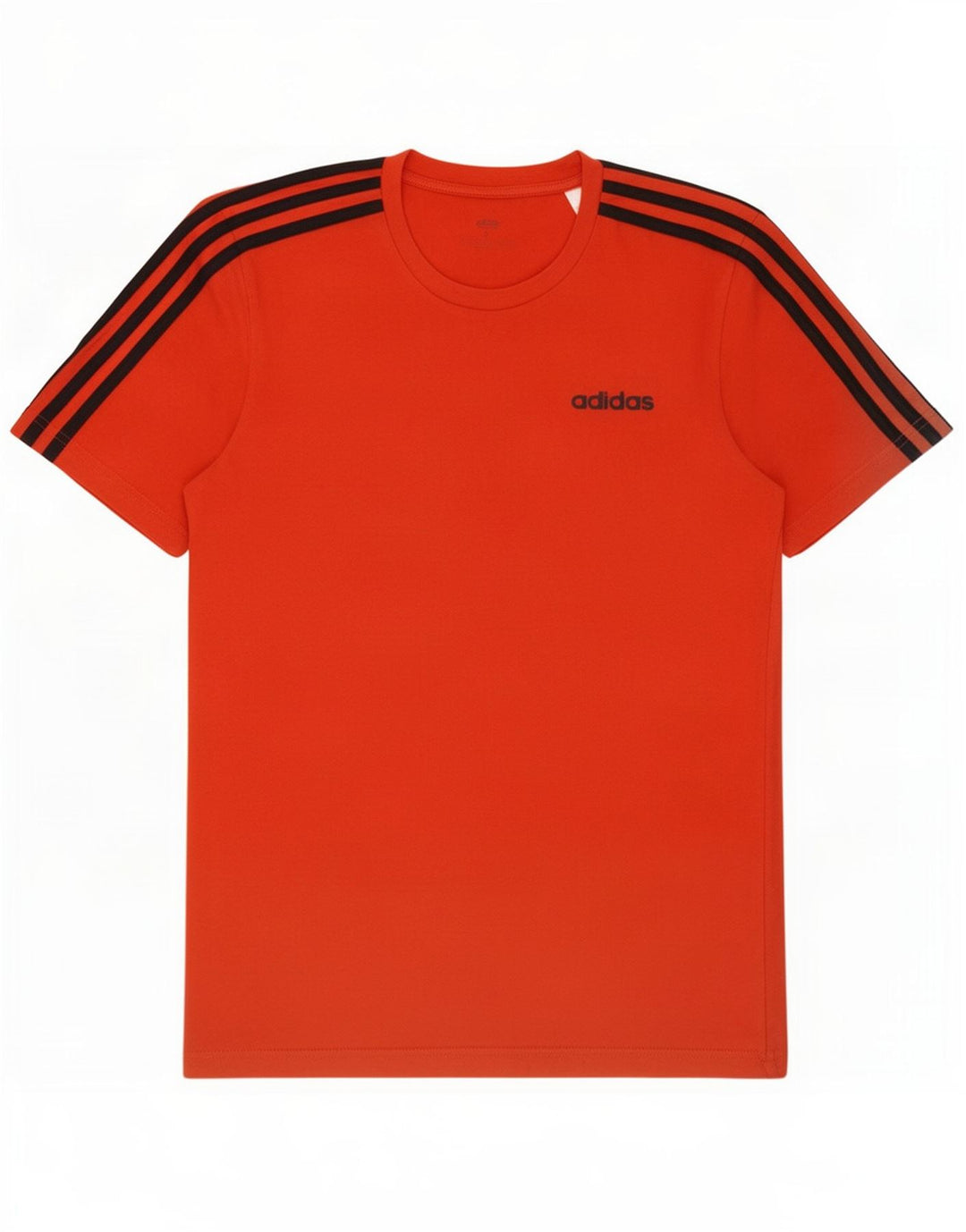 Adidas Mens T-Shirt Top Small Red Cotton