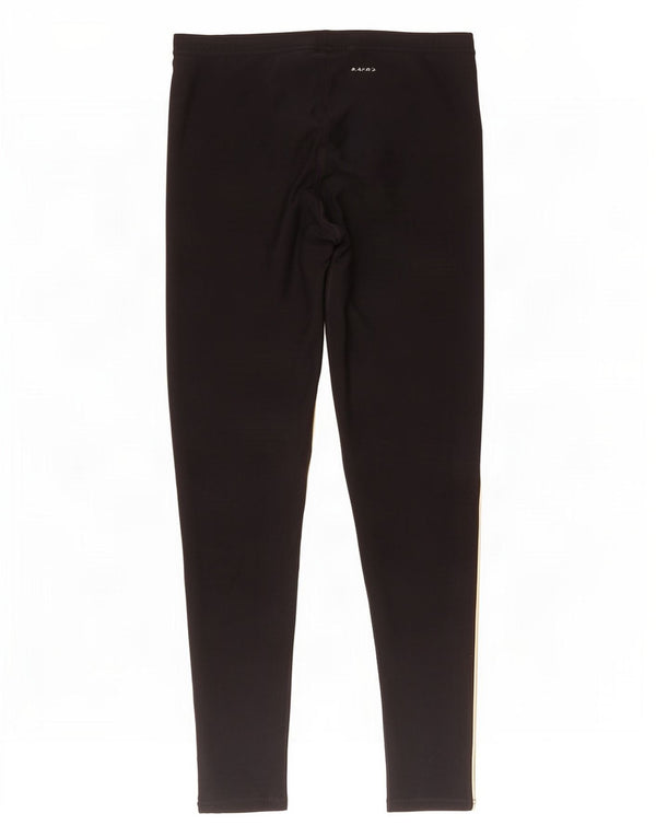Nike Womens Leggings US 12/14 Large Black Polyester