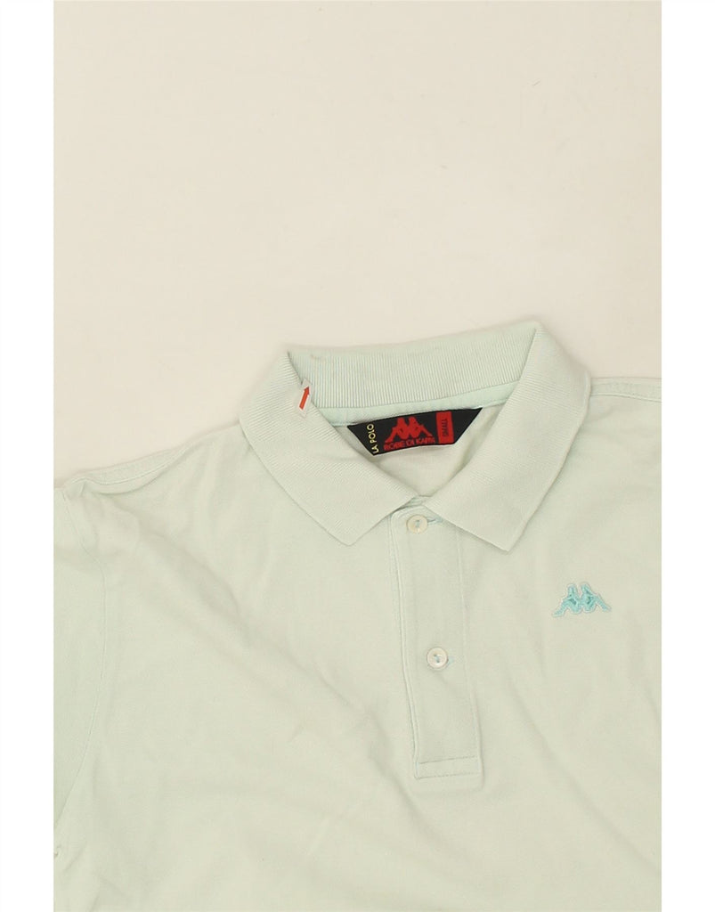 KAPPA Mens Polo Shirt Small Green Cotton | Vintage Kappa | Thrift | Second-Hand Kappa | Used Clothing | Messina Hembry 