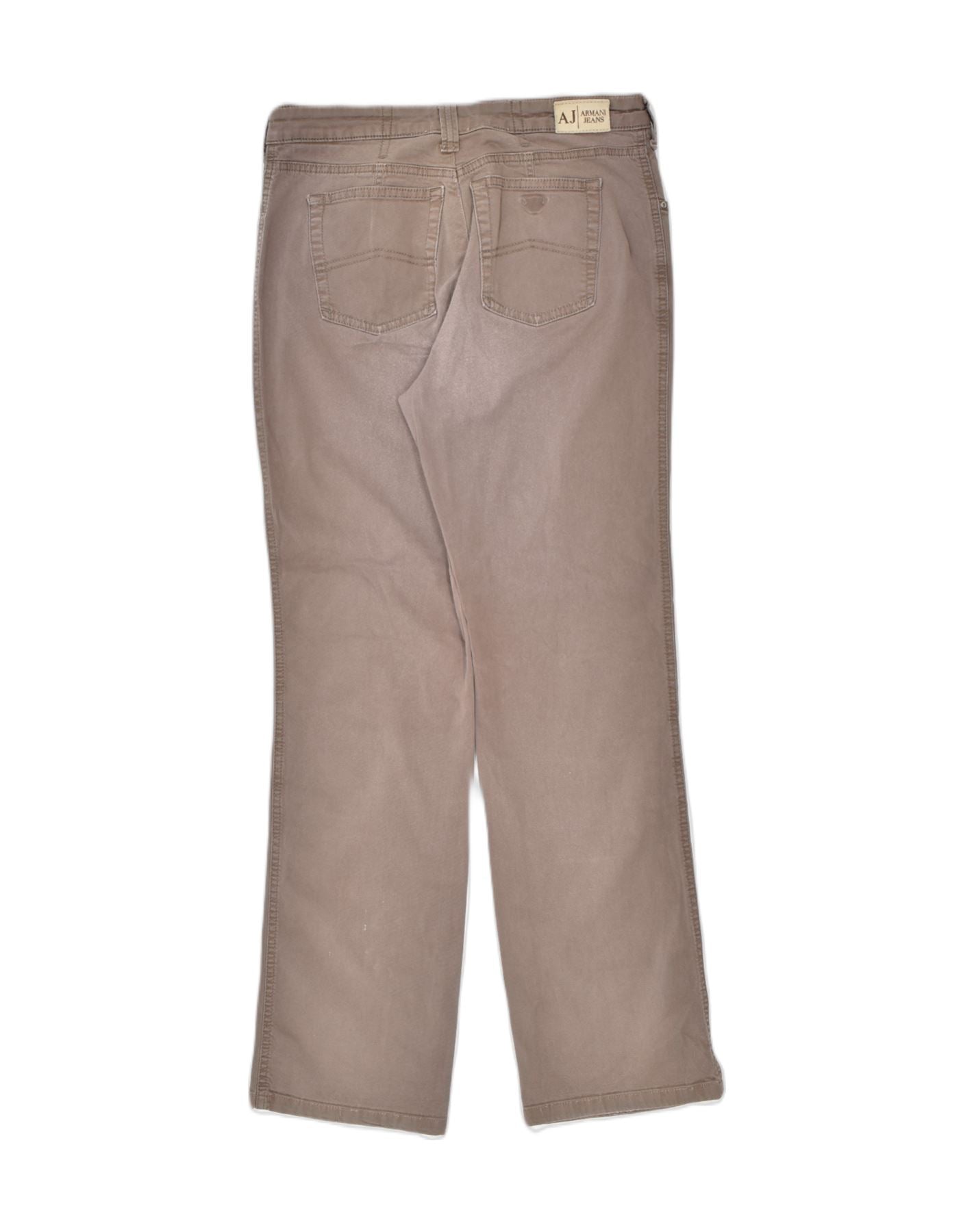 NWT ARMANI JEANS PANTS solid light grey cotton trousers luxury Italy us 30  | eBay