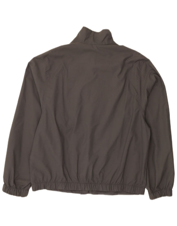 Champion Mens Bomber Jacket UK 38 Medium Grey Polyamide