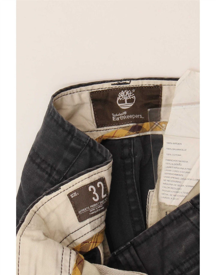 Timberland Mens Earthkeepers Chino Shorts W32 Medium Grey Cotton