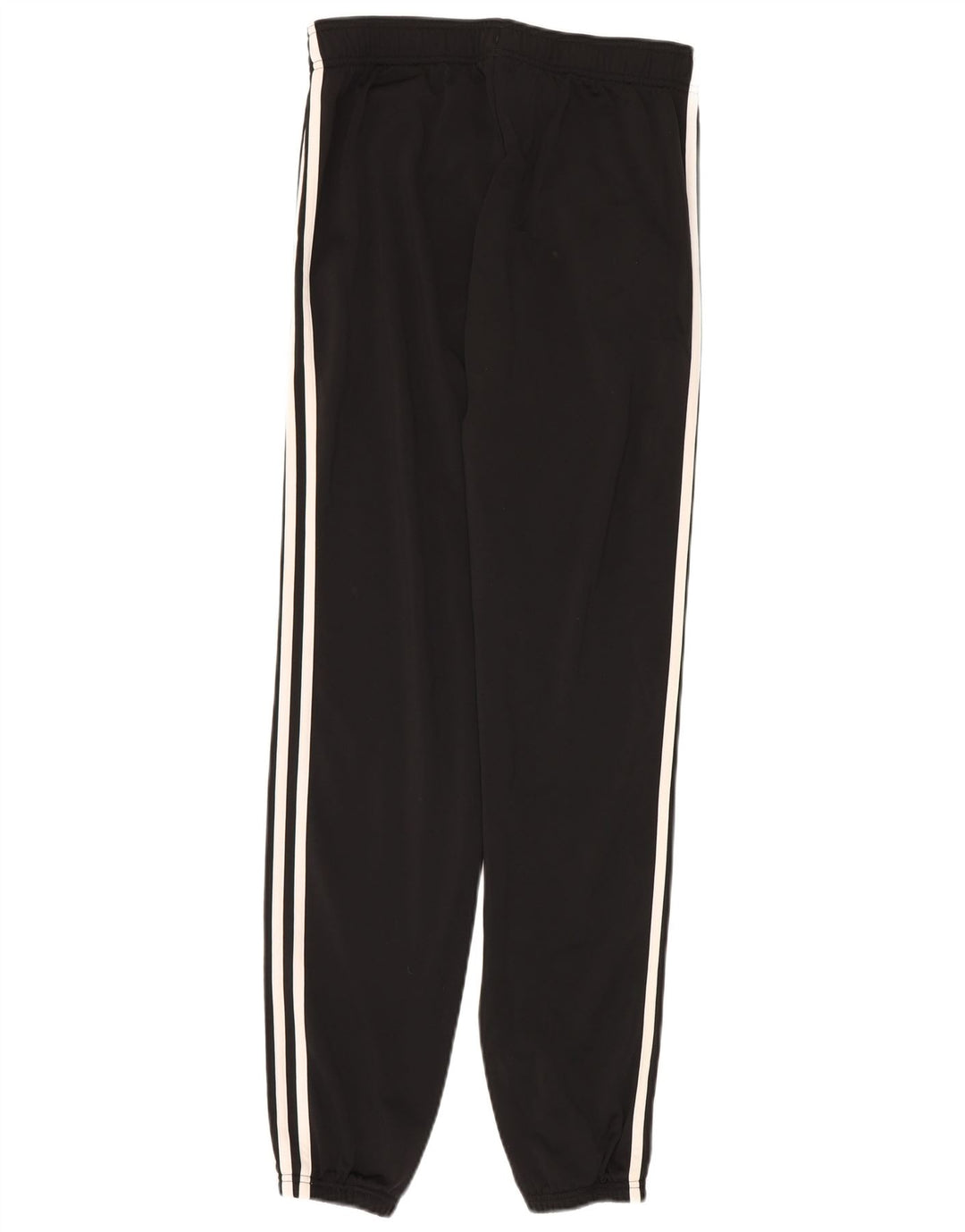 Adidas Boys Tracksuit Trousers Joggers 15-16 Years Black Polyester