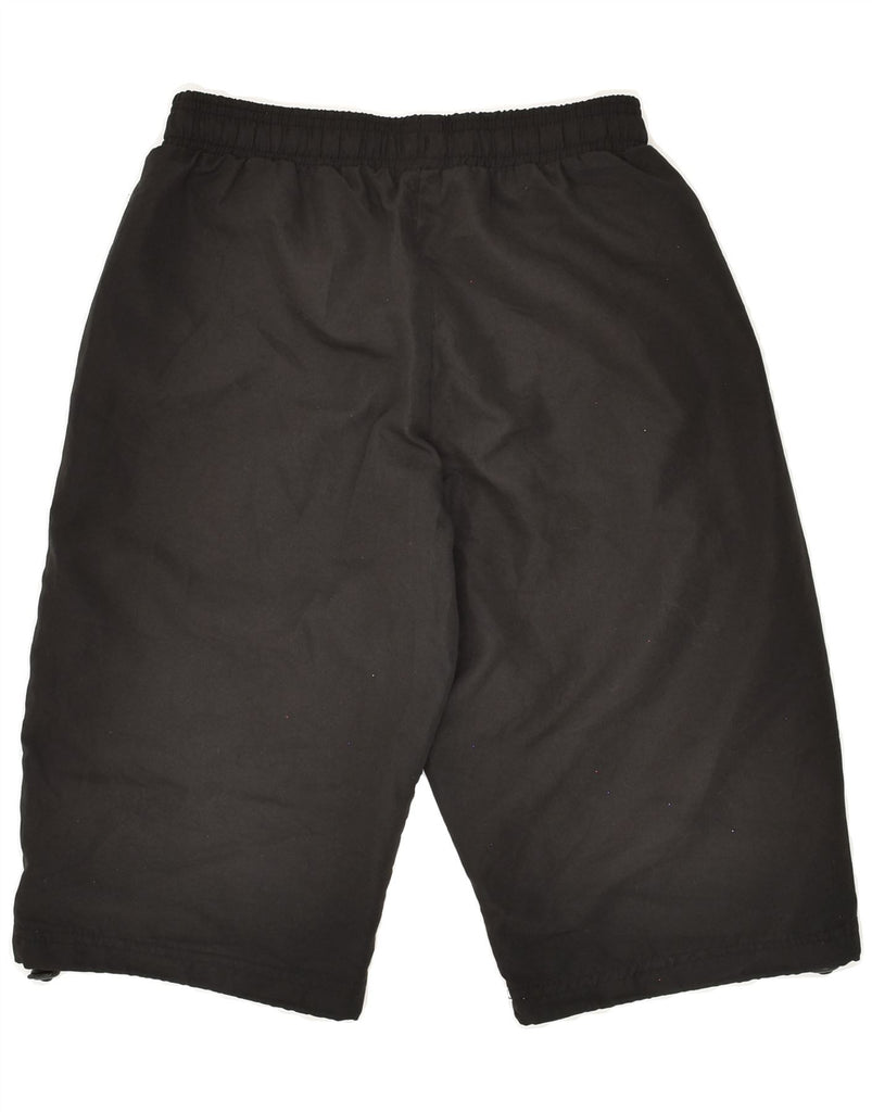 KAPPA Boys Sport Shorts 11-12 Years Black Polyester | Vintage Kappa | Thrift | Second-Hand Kappa | Used Clothing | Messina Hembry 