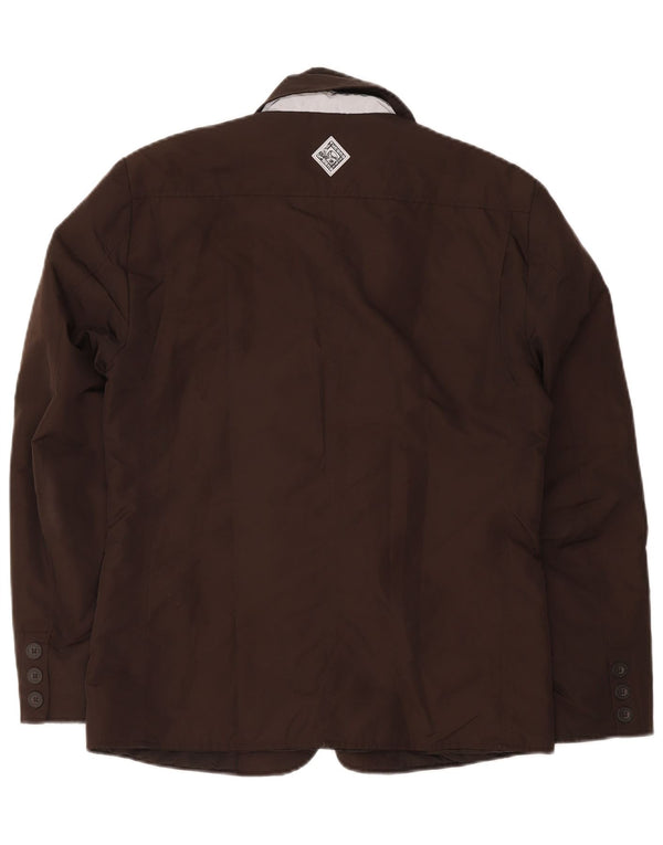 Tucano Urbano Mens Blazer Padded Jacket UK 34 XS Brown Polyester