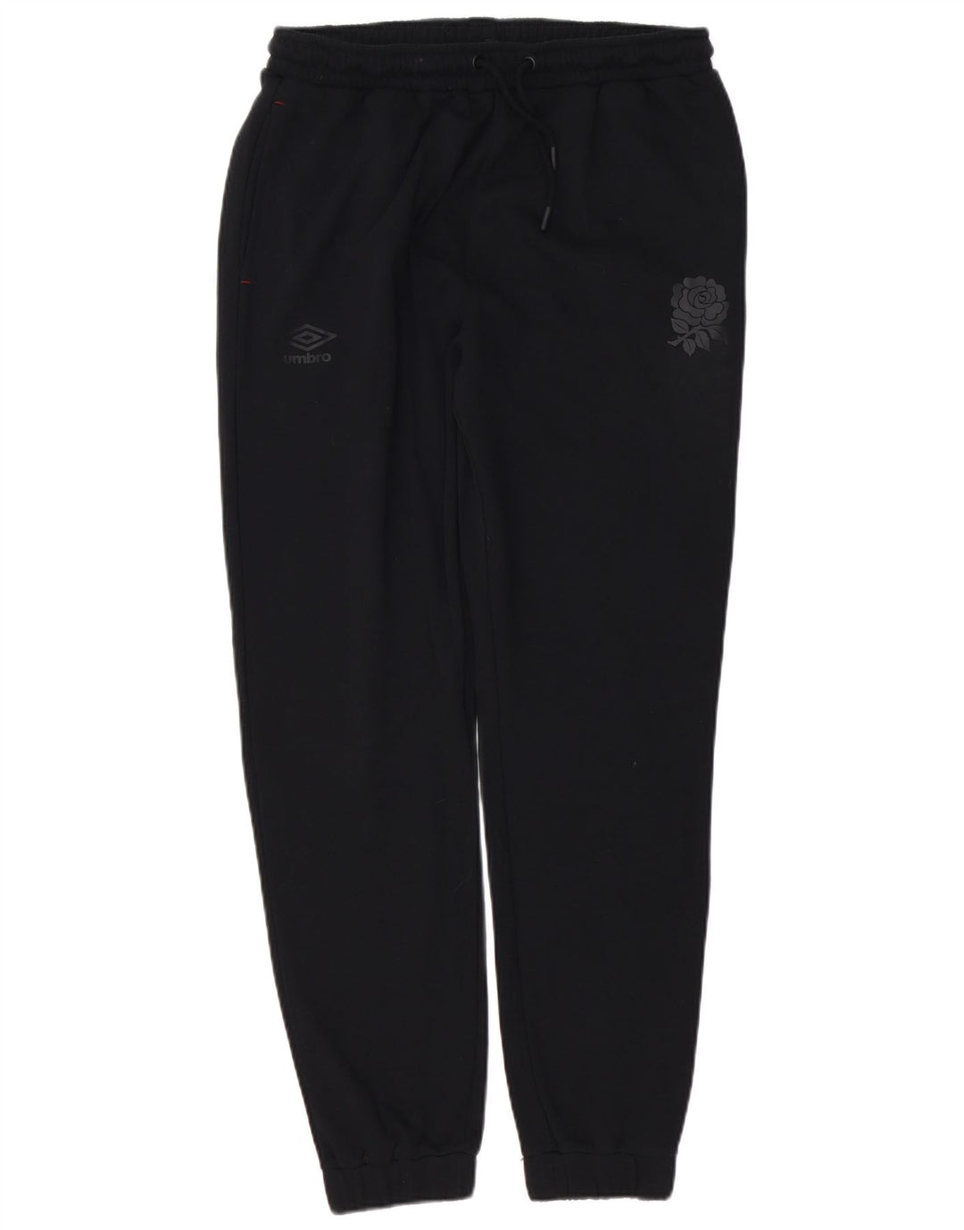 Umbro Mens Tracksuit Trousers Joggers Medium  Black Floral Cotton