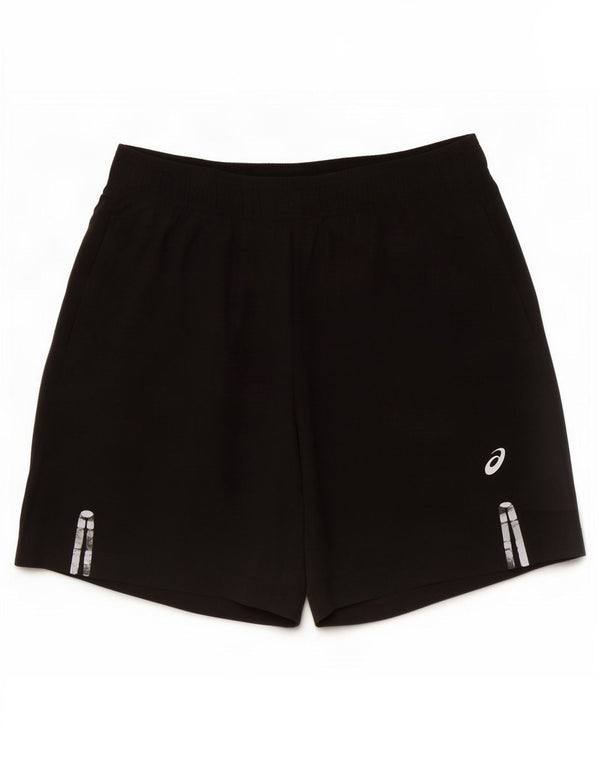 Asics Mens Sport Shorts Medium Black Polyester