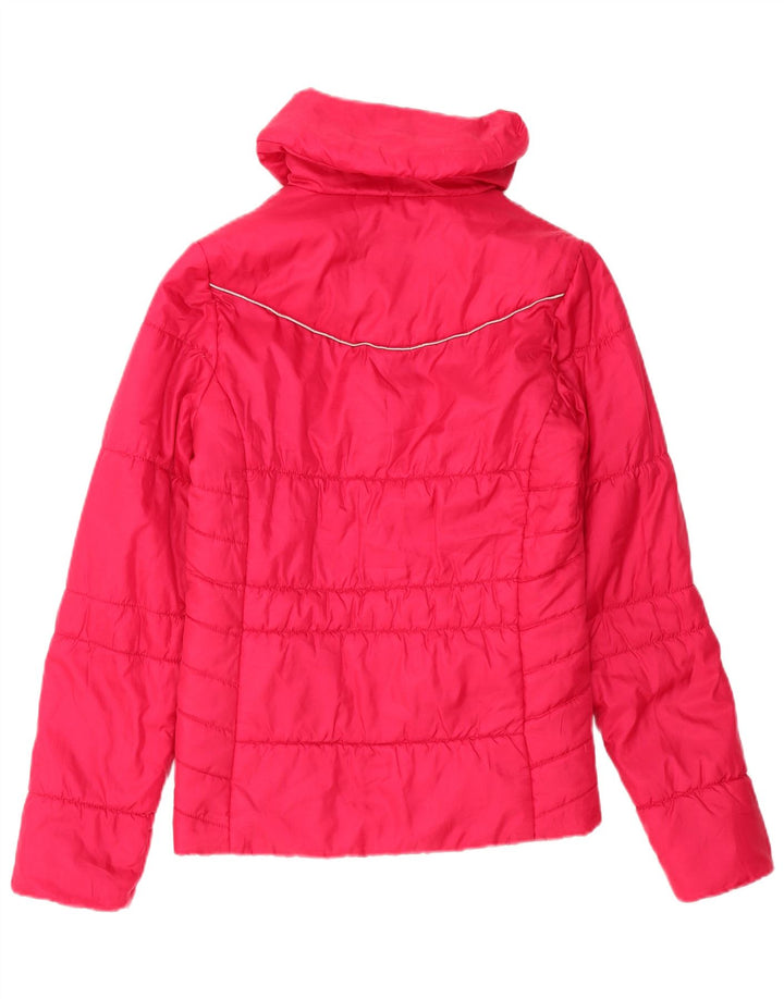 Puma Girls Padded Jacket 15-16 Years Pink Polyester