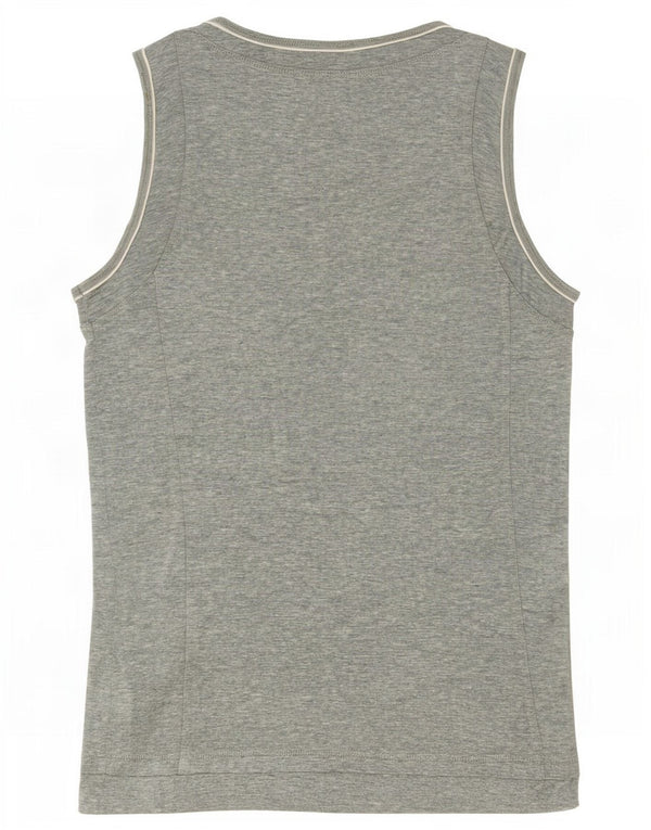 Champion Womens Vest Top UK 18 XL Grey Flecked Cotton