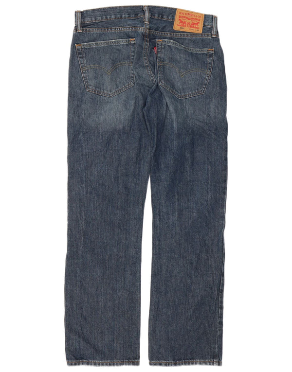 Levi's Mens 559 Relaxed Fit Straight Jeans W31 L32 Blue Cotton