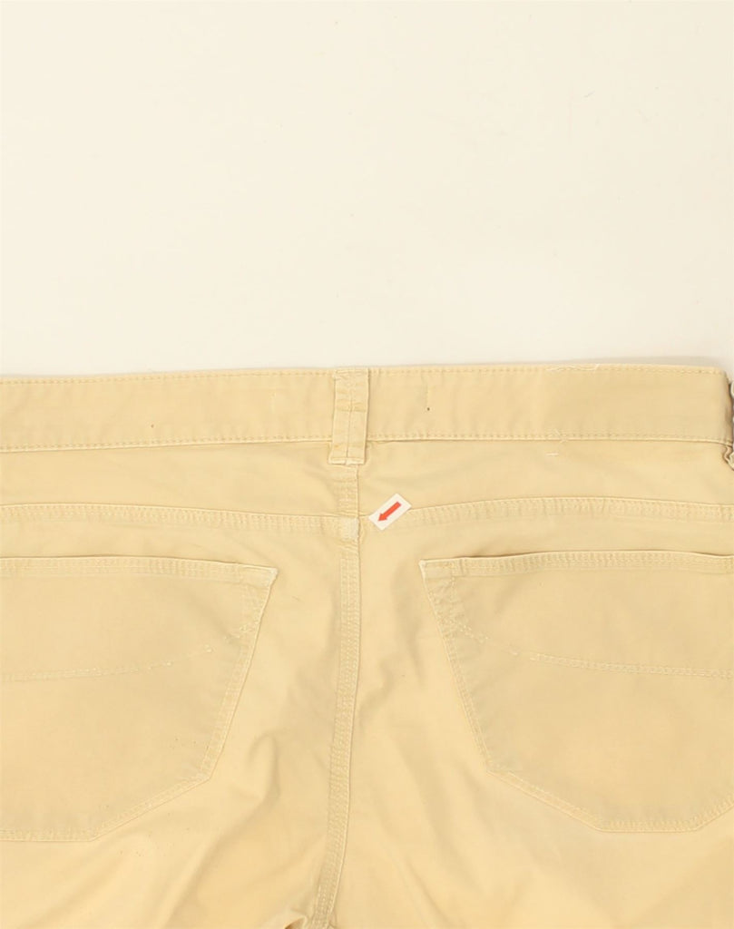 SIVIGLIA Mens Straight Casual Trousers W33 L33 Beige Cotton | Vintage SIVIGLIA | Thrift | Second-Hand SIVIGLIA | Used Clothing | Messina Hembry 