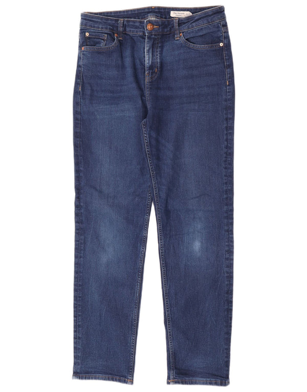 Marks & Spencer Womens The Sienna Straight Jeans UK 14 Large W32 L30 Blue