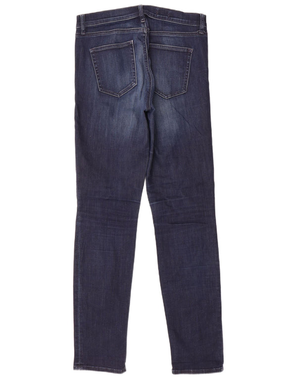 Gap Womens Skinny Jeans W30 L32 Navy Blue Cotton