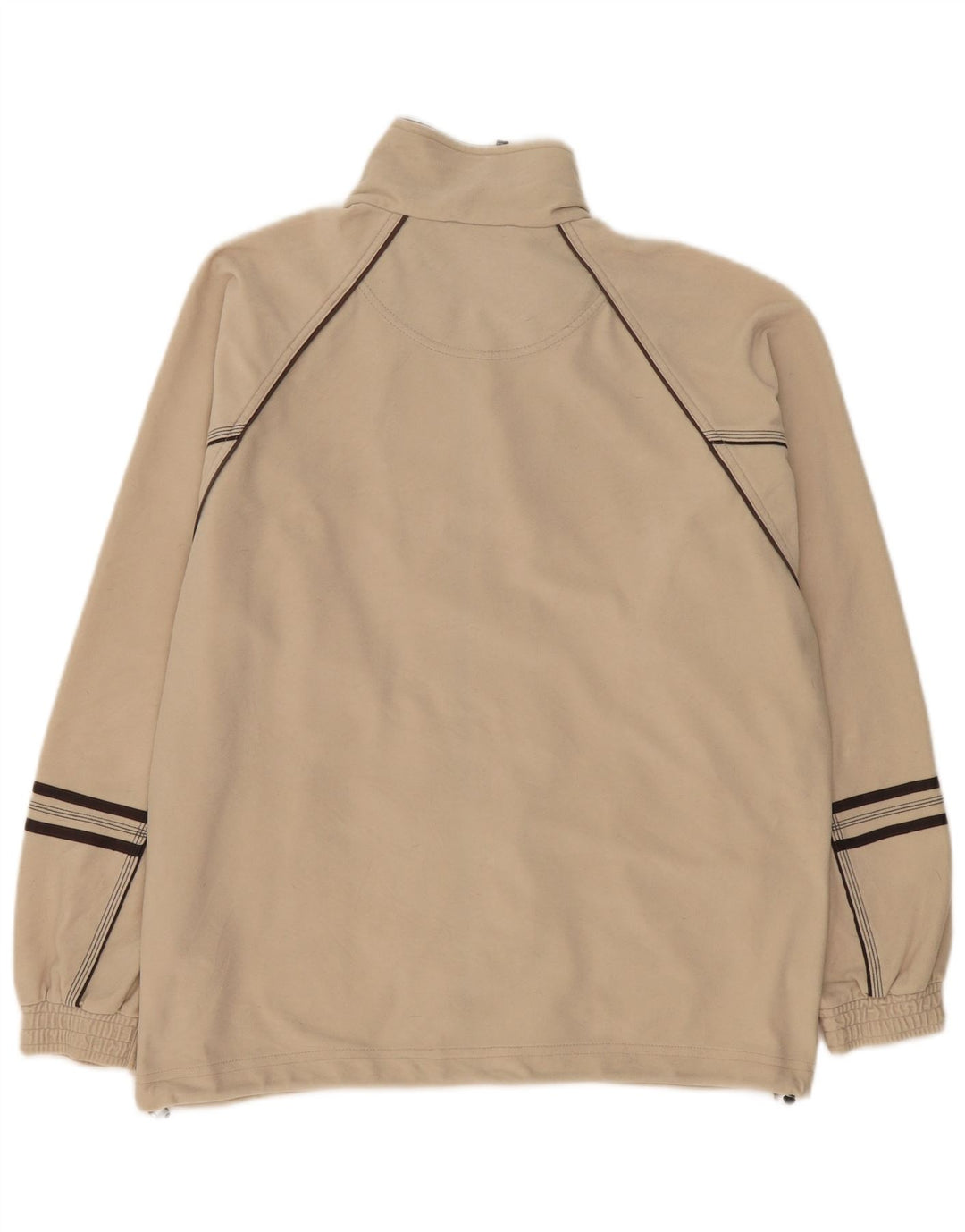 Lotto Mens Tracksuit Top Jacket UK 40/42 Large Beige Polyester