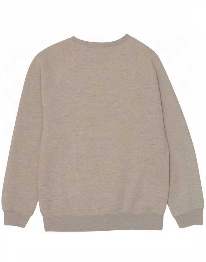 Carhartt Womens Oversized Sweatshirt Jumper UK 6 XS Grey Cotton