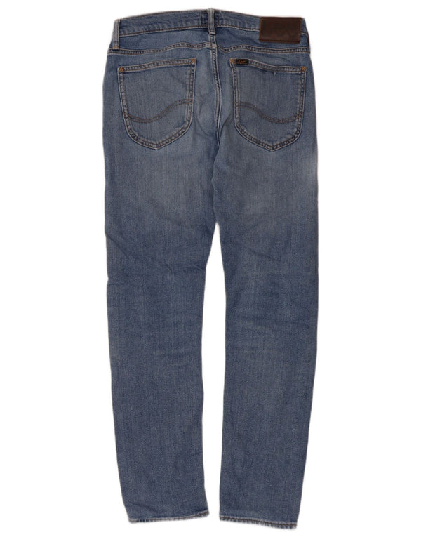 Lee Mens Luke Tapered Slim Jeans W29 L30 Blue Cotton