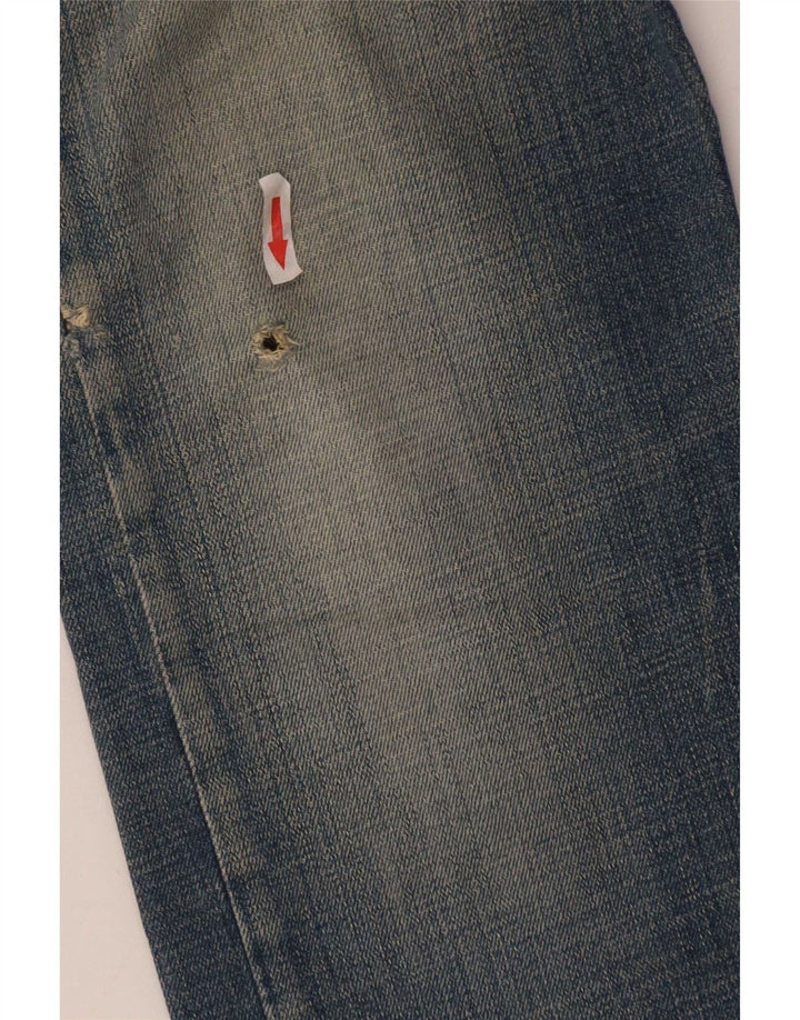 Armani Mens Slim Jeans W30 L32 Blue Cotton