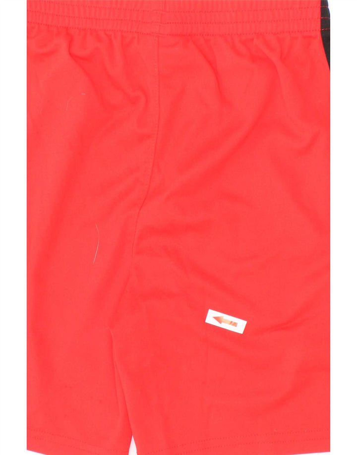 Adidas Girls Sport Shorts 5-6 Years Red Polyester