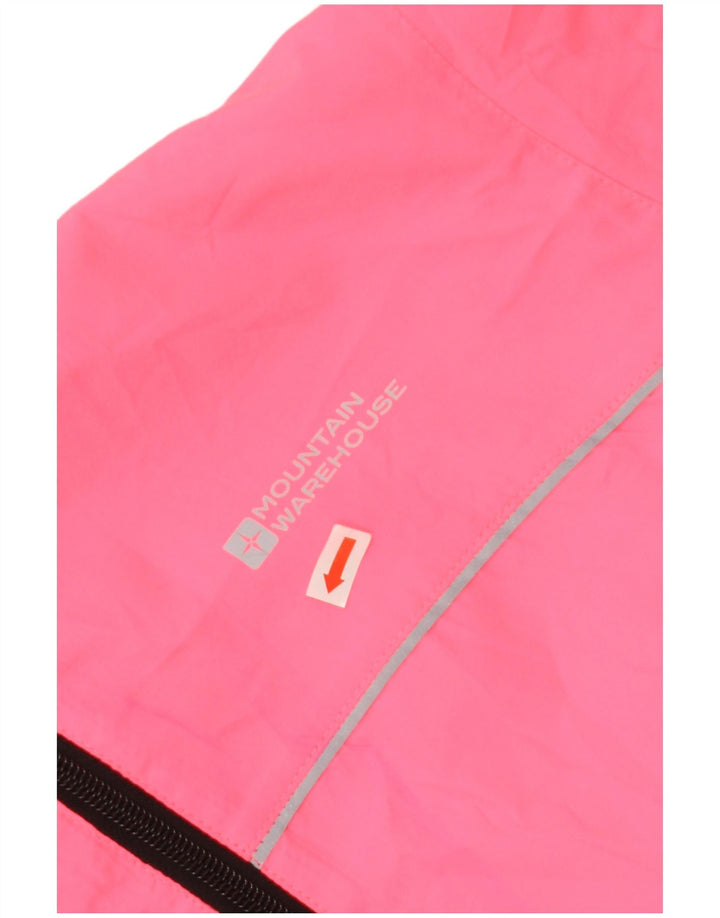 Mountain Warehouse Womens Tracksuit Top Jacket UK 10 Small  Pink Polyester