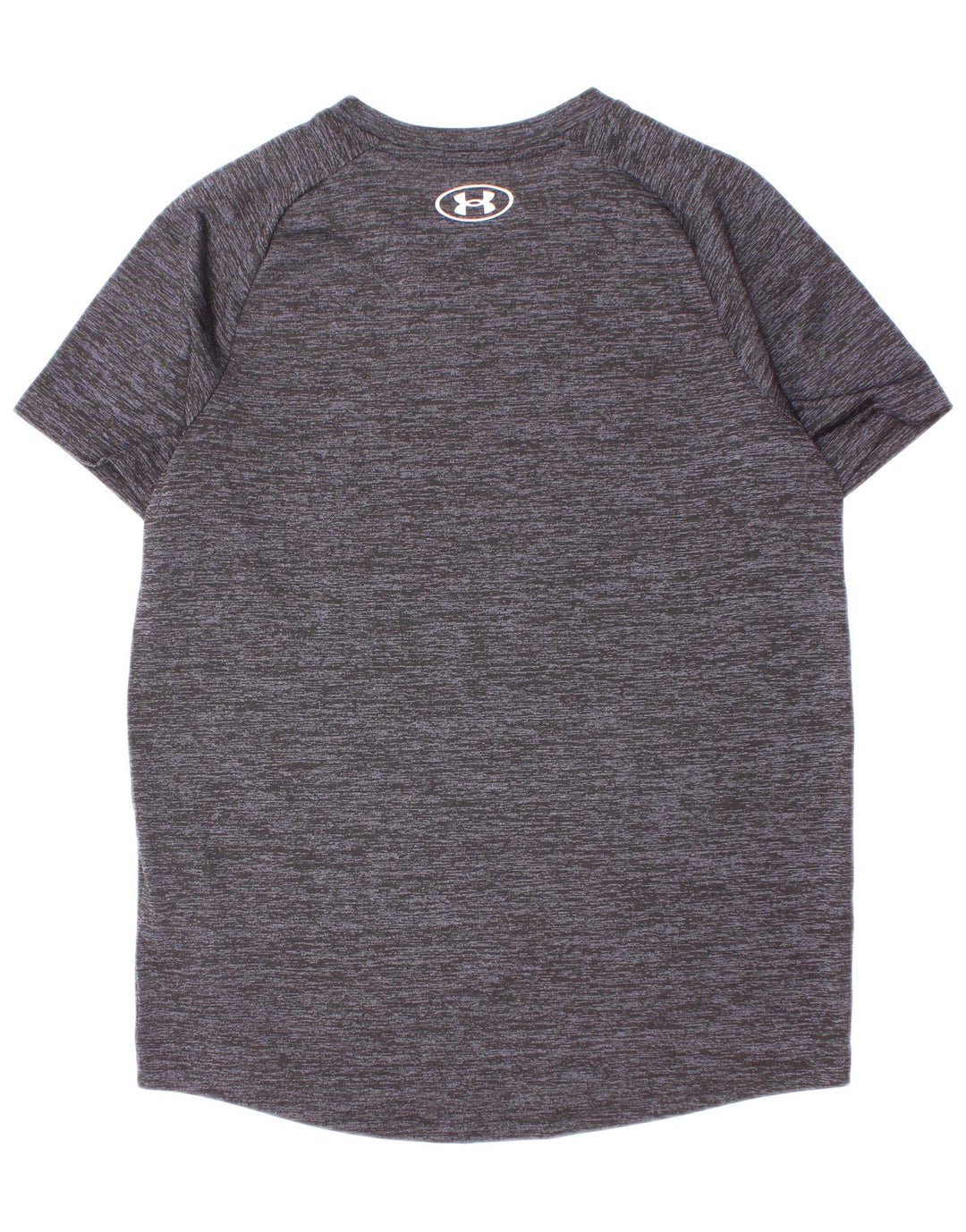 Under Armour Boys T-Shirt Top 9-10 Years Medium Grey Flecked Polyester