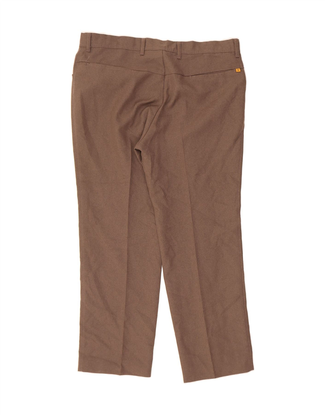 FARAH Mens Straight Casual Trousers W38 L28 Brown Vintage Farah and Second-Hand Farah from Messina Hembry 