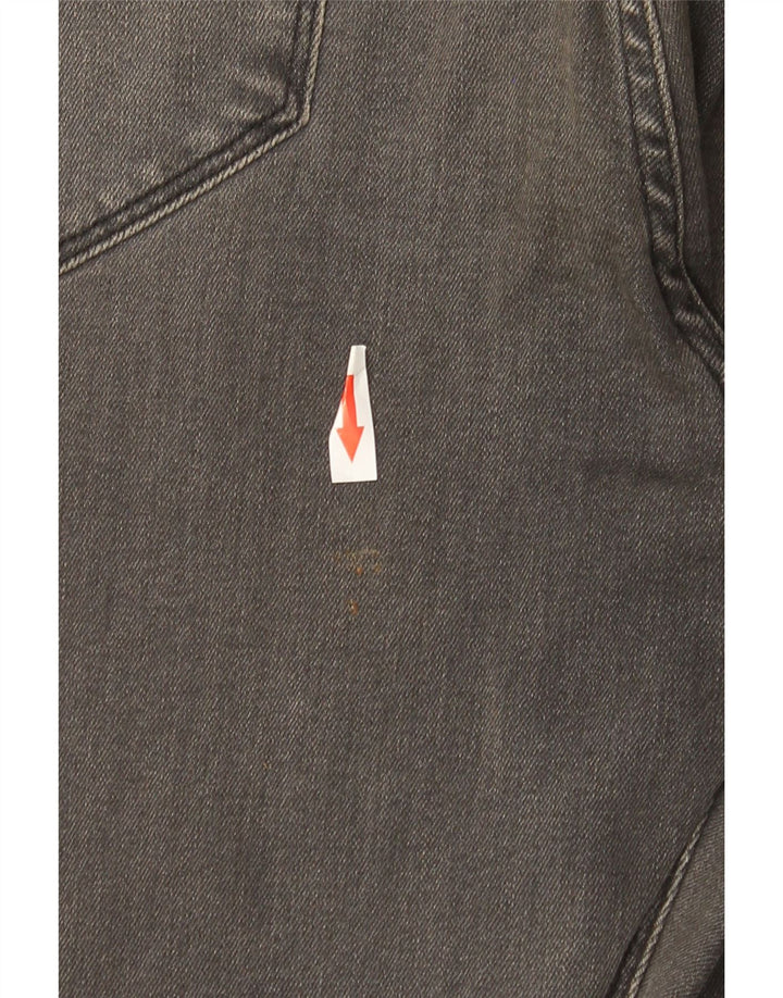 MARKS & SPENCER Mens Straight Jeans W34 L29 Grey Cotton