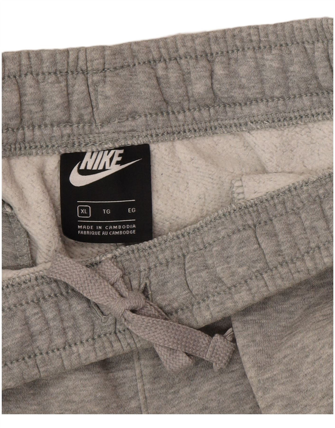 Nike Mens Tracksuit Trousers Joggers XL  Grey Cotton