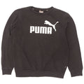 Puma Mens Graphic Sweatshirt Jumper Small Black Cotton