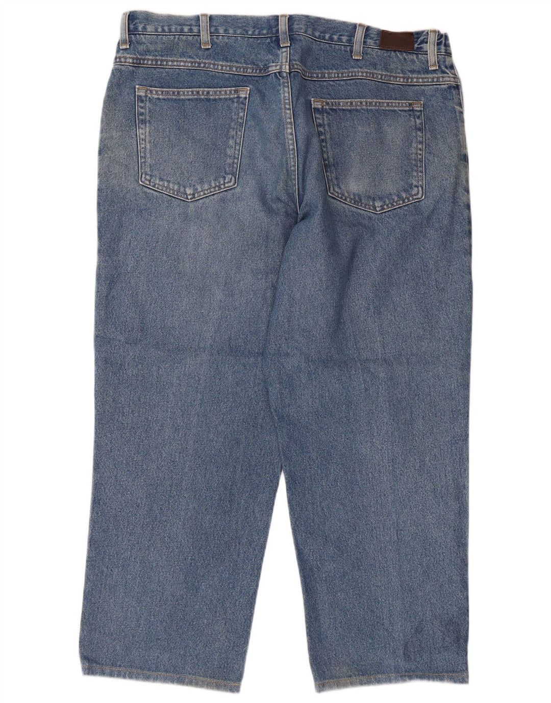 L.L.Bean Mens Straight Jeans W38 L29 Blue Cotton