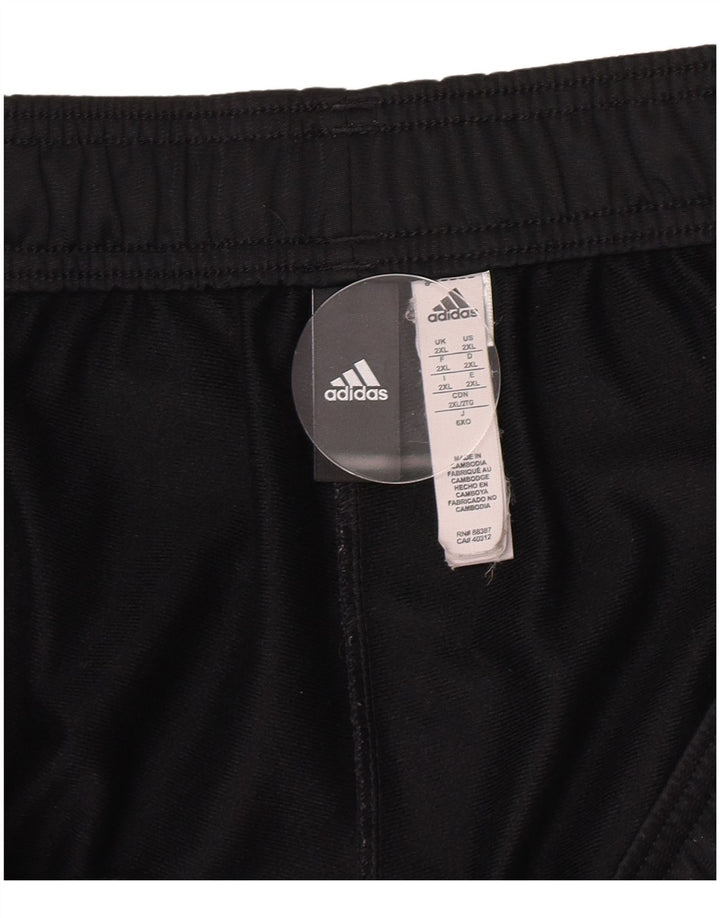 Adidas Mens Tracksuit Trousers 2XL Black Polyester