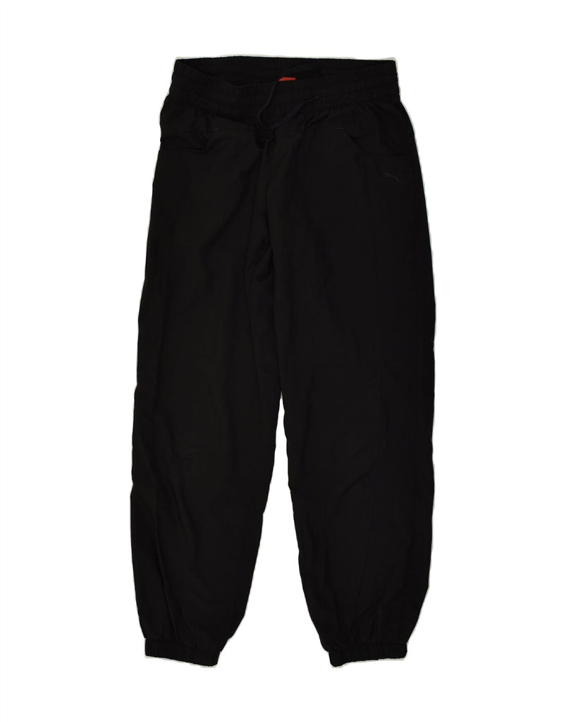 PUMA Womens Tracksuit Trousers Joggers UK 14 Large Black Vintage Puma and Second-Hand Puma from Messina Hembry 