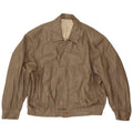 Anfor Mens Leather Jacket IT 58 2XL Brown