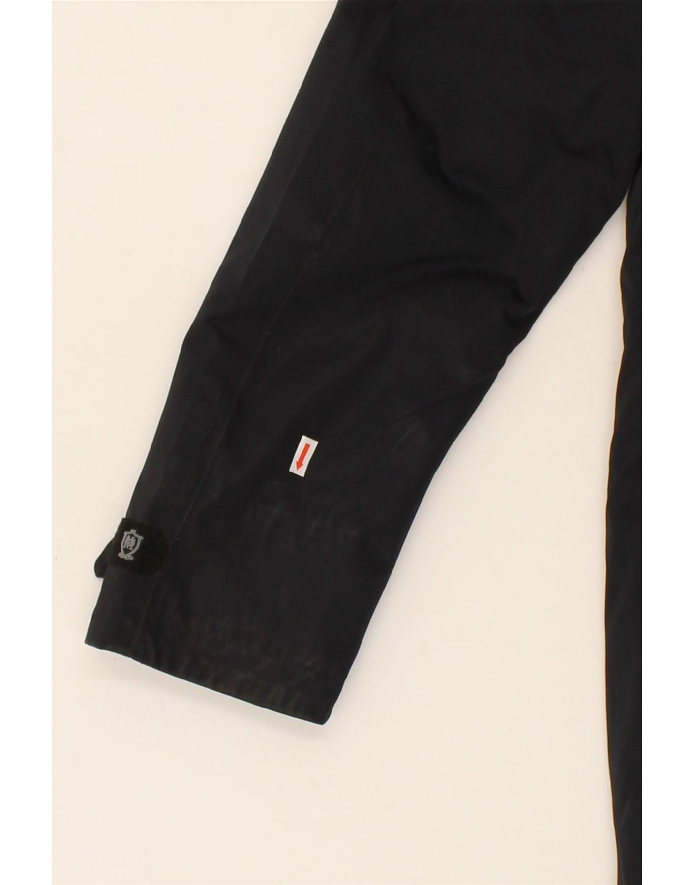 MASSIMO DUTTI Womens Hooded Windbreaker Coat UK 14 Medium Black