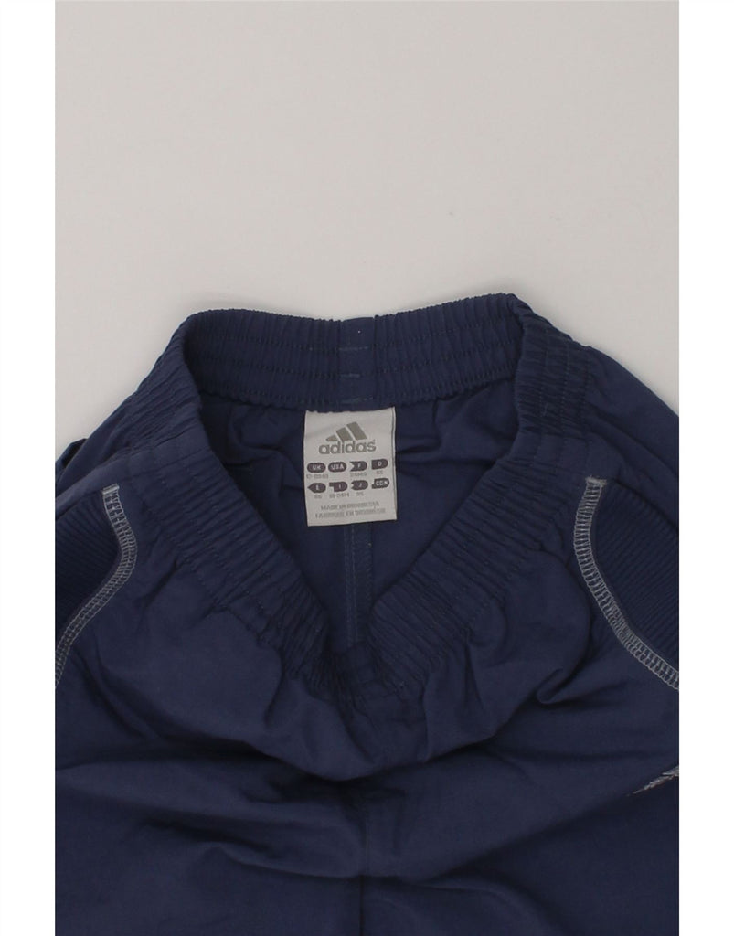 ADIDAS Baby Boys Tracksuit Trousers 12-18 Months Navy Blue Polyamide | Vintage Adidas | Thrift | Second-Hand Adidas | Used Clothing | Messina Hembry 