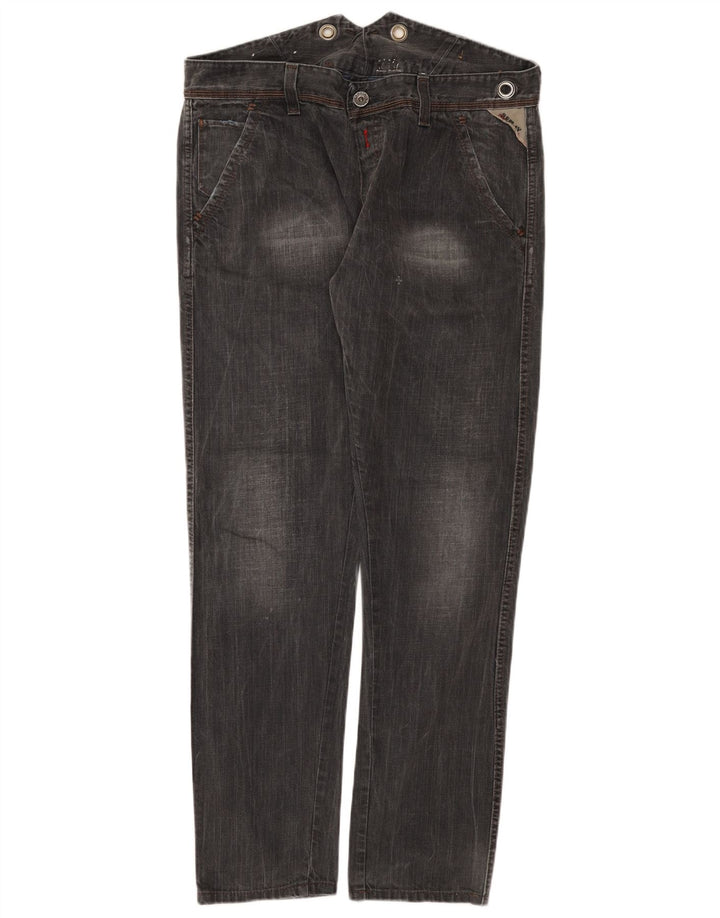 Replay Mens Slim Jeans W38 L33 Grey