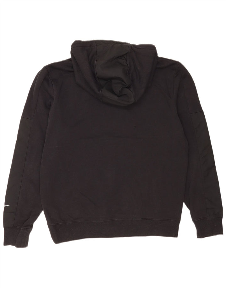 Nike Mens Graphic Regular Fit Hoodie Jumper Small Black Cotton
