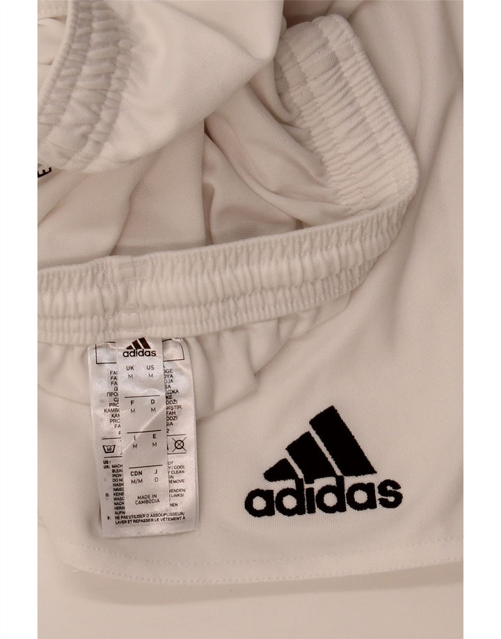 Adidas Mens Aeroready Sport Shorts Medium White Polyester