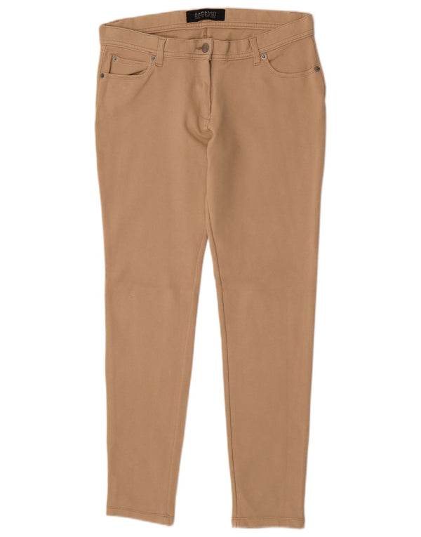 Zara Womens Skinny Casual Trousers Medium W28 L28 Beige