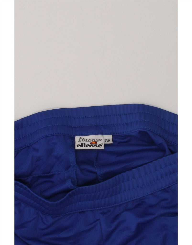 ELLESSE Boys Sport Shorts 13-14 Years Blue Polyester | Vintage Ellesse | Thrift | Second-Hand Ellesse | Used Clothing | Messina Hembry 