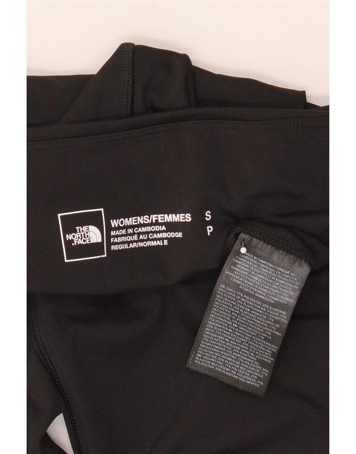 The North Face Womens Graphic Leggings UK 10 Small Black Polyester