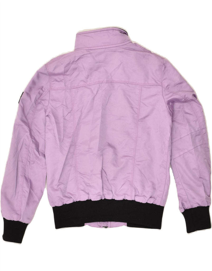 REFRIGIWEAR Girls Bomber Jacket 7-8 Years Purple | Vintage Refrigiwear | Thrift | Second-Hand Refrigiwear | Used Clothing | Messina Hembry 