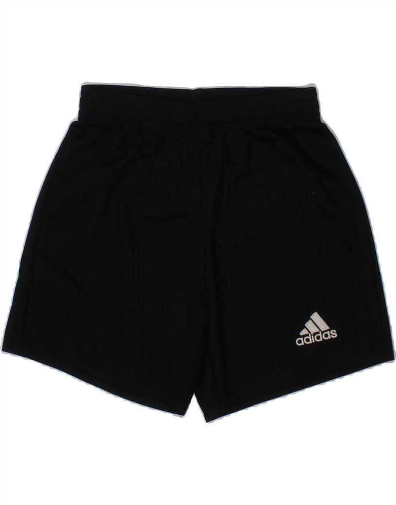 ADIDAS Boys Aeroready Sport Shorts 5-6 Years Black Polyester Vintage Adidas and Second-Hand Adidas from Messina Hembry 