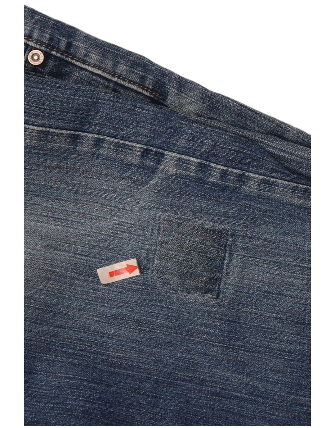 Hugo Boss Mens Straight Jeans W33 L32 Blue Cotton