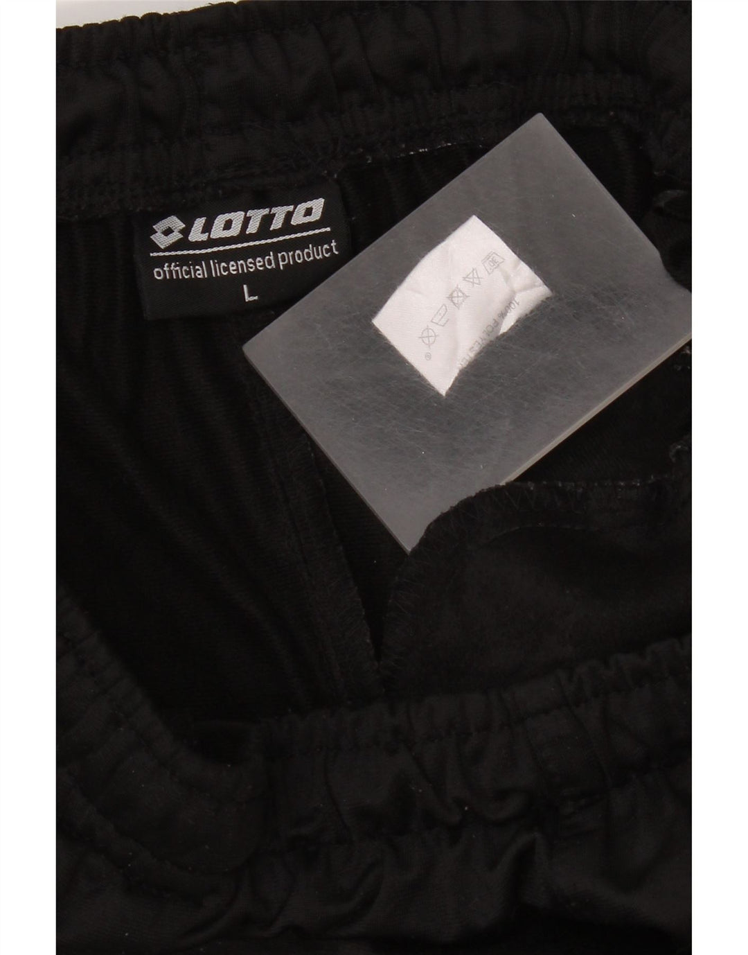 Lotto Mens Tracksuit Trousers Joggers Large Black Polyester