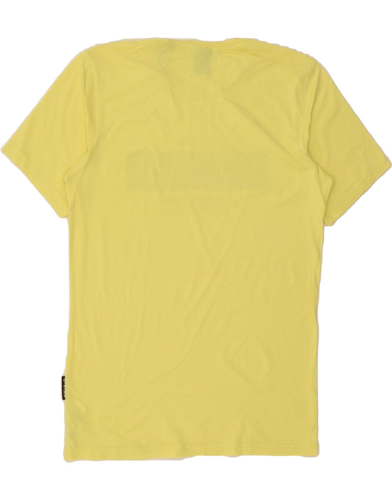 G-STAR Mens Graphic T-Shirt Top Medium Yellow Cotton Vintage G-Star and Second-Hand G-Star from Messina Hembry 