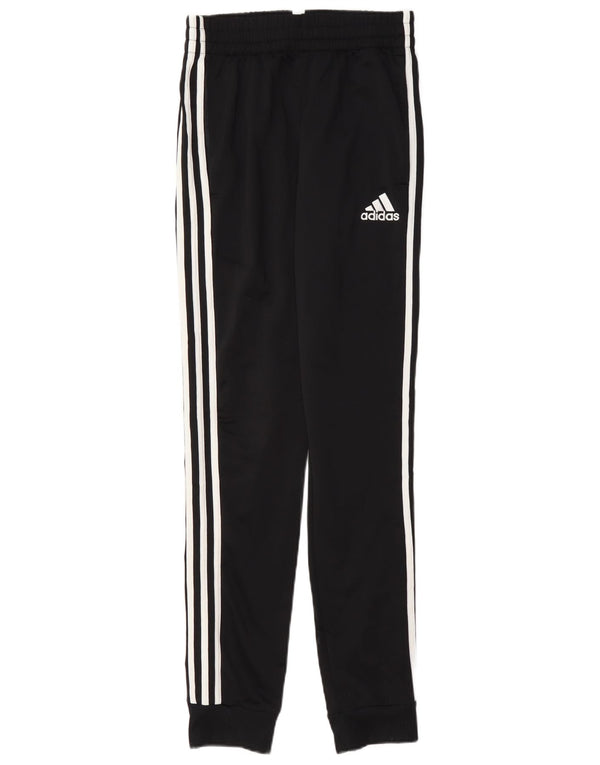 Adidas Mens Tracksuit Trousers Joggers UK 32/34 XS Black Polyester