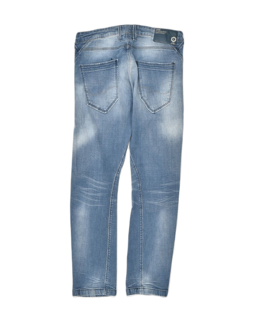 JACK & JONES Mens Banana Straight Jeans W32 L30 Blue Cotton | Vintage | Thrift | Second-Hand | Used Clothing | Messina Hembry 